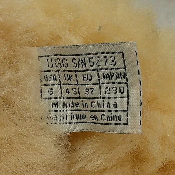 UGG Australia Embroidered Ultimate Fur Cuff Shearling Lined Winter Boot Size 6 - Picture 5 of 11